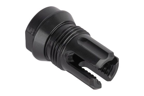 Breek Arms 3FO-S Short Flash Hider 9mm 1/2x36 is made of 4140 steel.